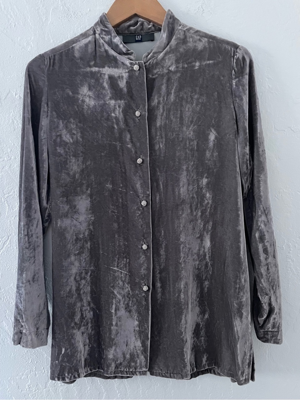 Vintage GAP Velvet Blouse